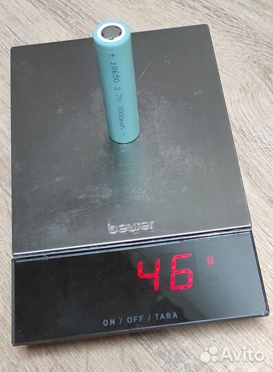 Аккумуляторы 18650 Li-ion 3,7V 3000 mАh Ubetter