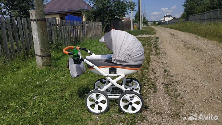 Коляска 2 в 1 bebe mobile Ines