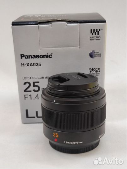 Объектив Panasonic Micro 4/3 25mm f/1.4II (Новый)