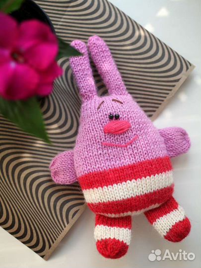 Вязаный Зайка ручная работа