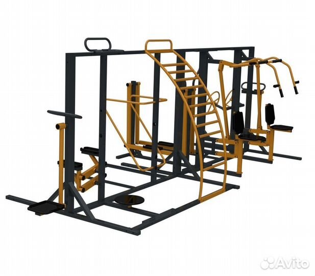 Тренажеры уличные. Чертежи