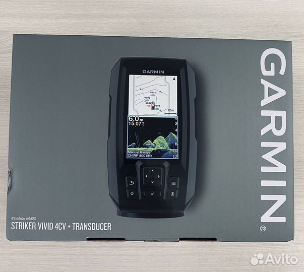 Эхолот Garmin Striker 4 CV Vivid (Refurbished)