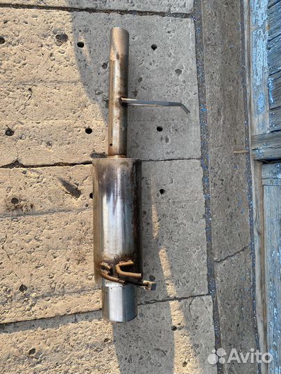 Выхлопная банка прямоток