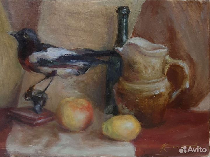 Картина маслом на холсте натюрморт