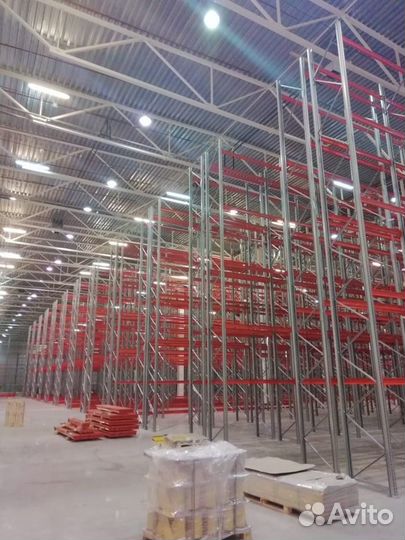 Стеллажи складские паллетные