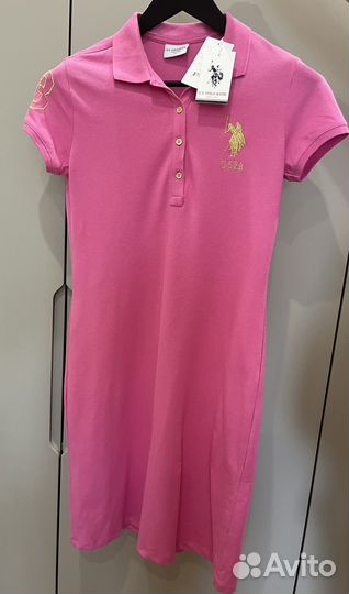 Платье рубашка us polo