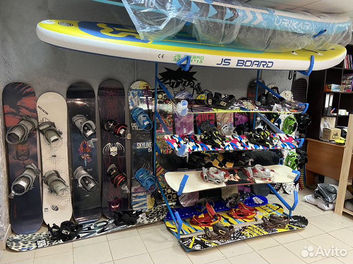 Сноуборд В ассортименте +крепы