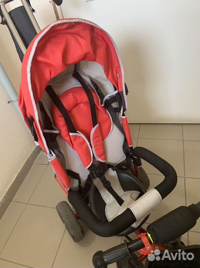 Велосипед с родительской ручкой