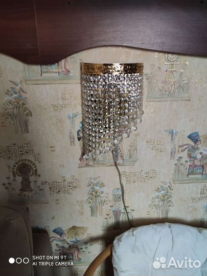 Хрустальная бра bohemia на 2 лампочки