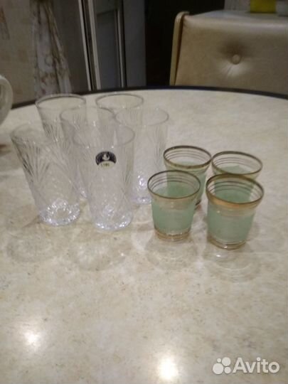 Рюмки хрусталь СССР