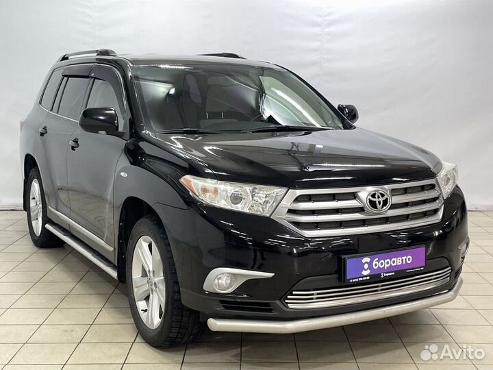 Toyota Highlander 3.5 AT, 2012, 196 821 км