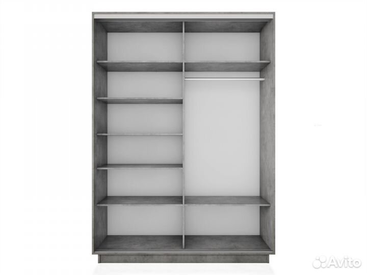 Шкаф купе с зеркалом Экспресс