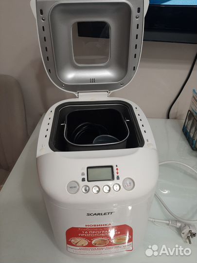 Хлебопечка новая scarlett