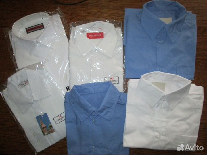 Новые Рубашки Бадлоны-водолазки школа Размер разны