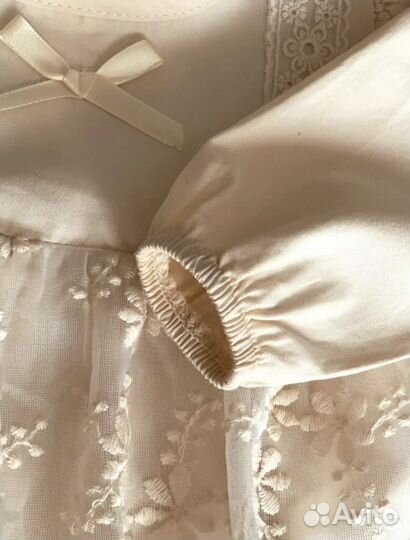 Платье боди для девочки на годик 68-74