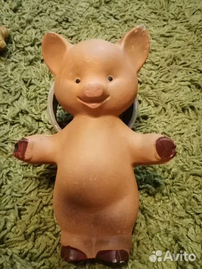 Резиновые игрушки СССР пищалки