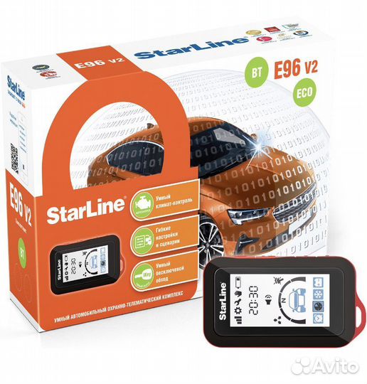 Сигнализация StarLine E96 BT Eco