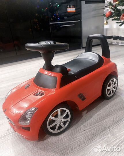 Детская машинка каталка mercedes