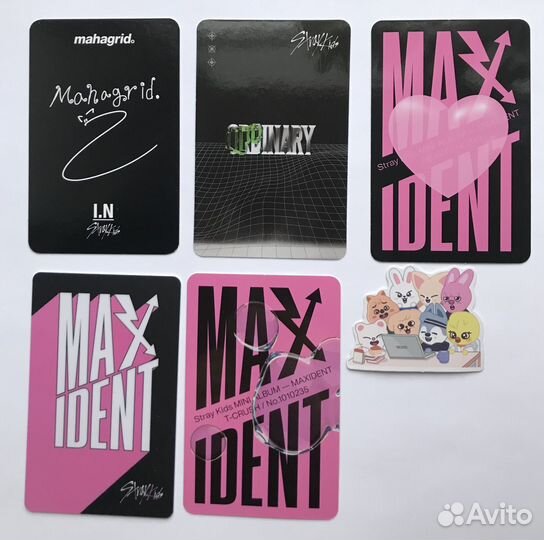 Карты Stray Kids IN Чонин