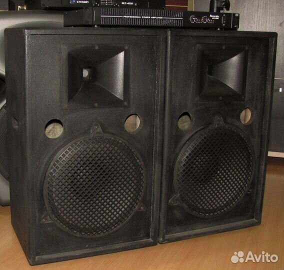 Колонки Frank Audio 1000W Pro-112 Усилитель звука