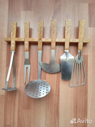 Кухонный набор из нержавейки ссср, новый