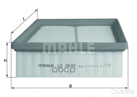 Фильтр воздушный ford australia fiesta Hatchbac