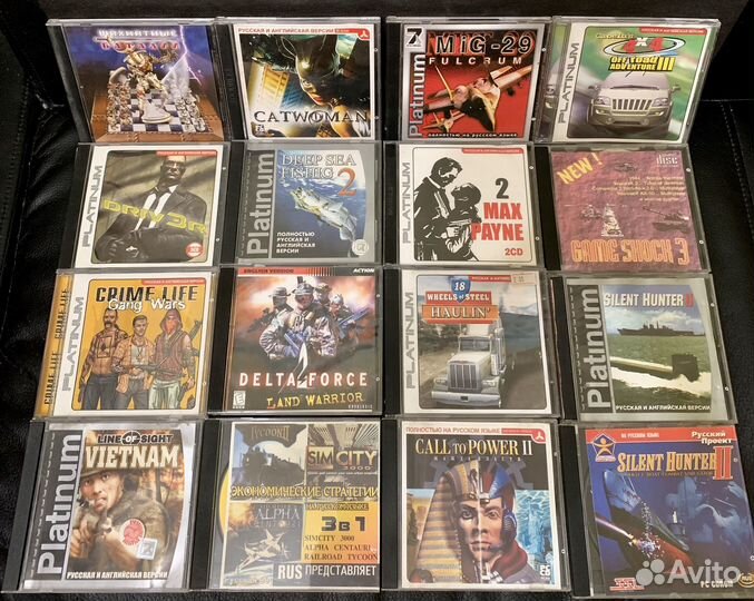 PC Игры 90-х и нулевых с рынков Москвы фаргус