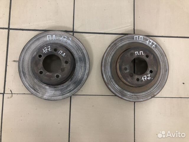 Задний тормозной диск BMW 5 E60 рестайлинг