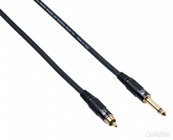 Кабель межблочный Jack-RCA Bespeco eajr500 5 m