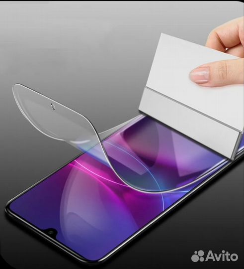 Гидрогелевая пленка на телефон poco