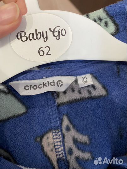 Флисовый комбинезон 74