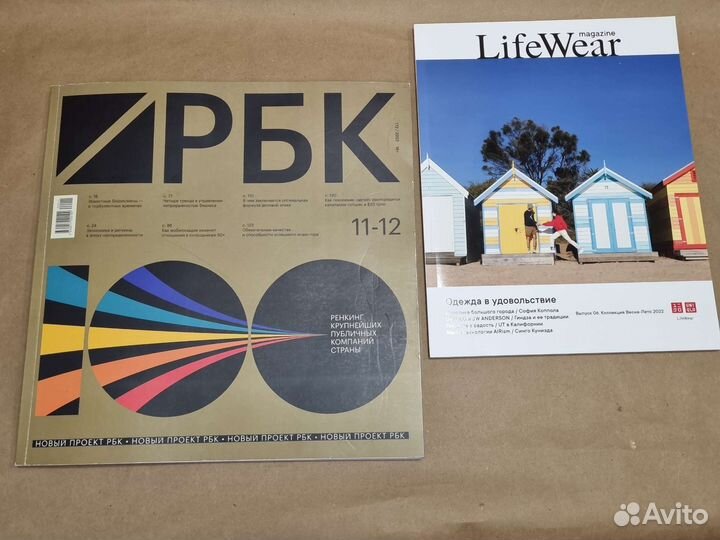 Журнал uniqlo и рбк