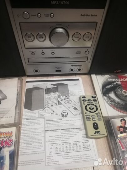 Музыкальный центр JVC с usb