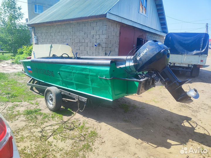 Казанка 2м + сузуки40