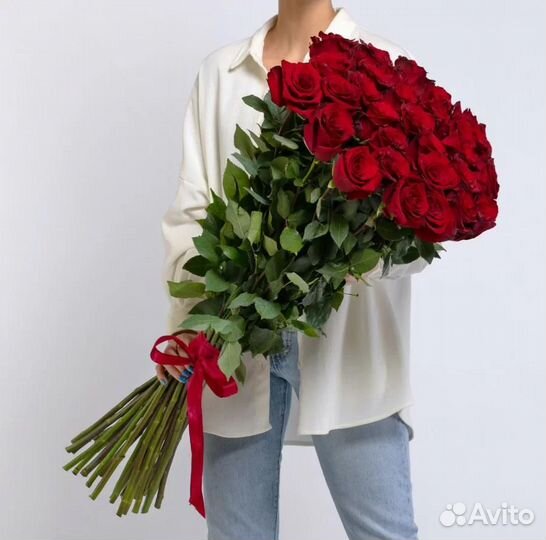 Метровые розы гиганты