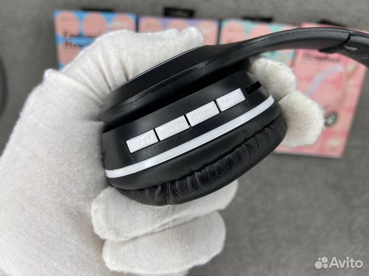 Беспроводные наушники с кошачьими ушками