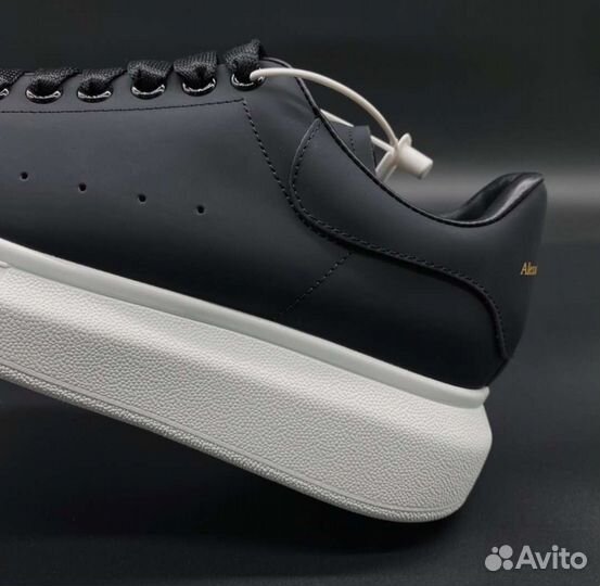 Кеды Alexander McQueen white black