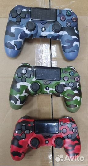 Джойстик ps4 камуфляж