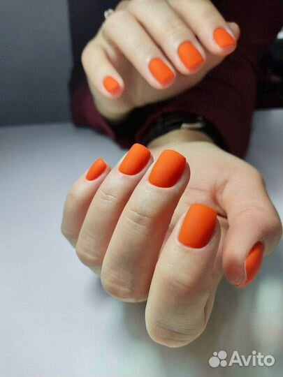 Маникюр с покрытием гель лак в салоне