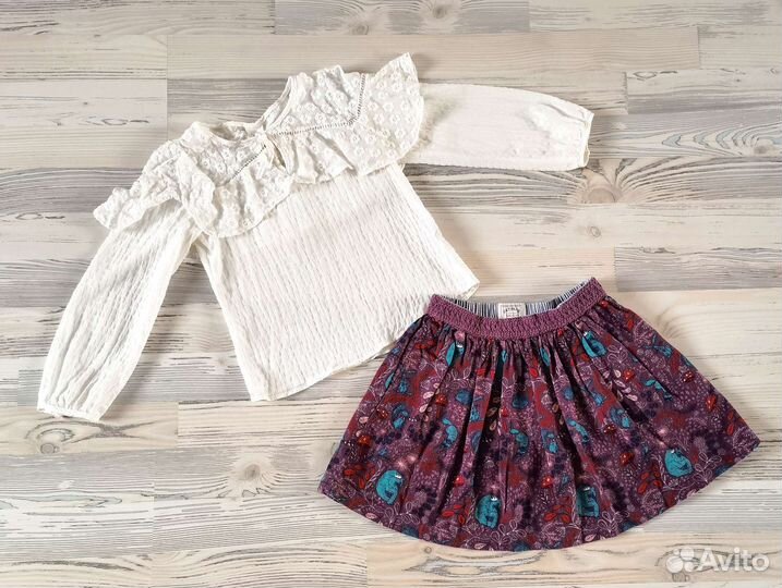 Пакет одежды для девочки 110-116 см