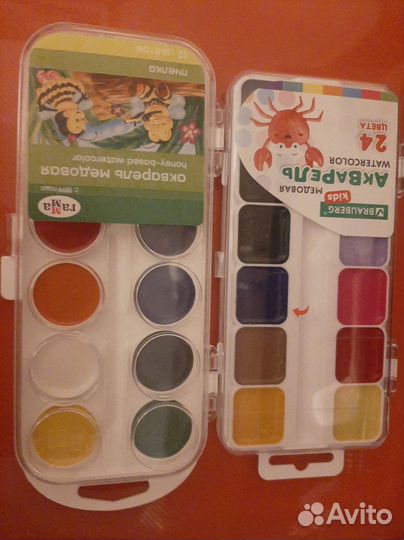 Краски 24 и 12цв