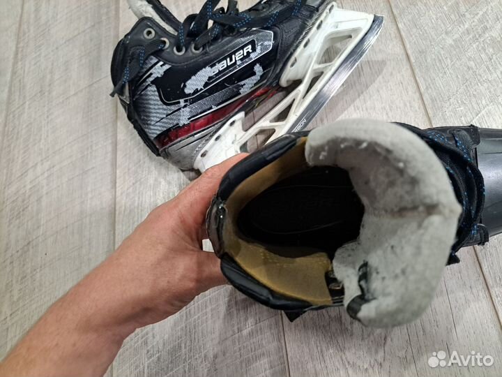 Хоккейные коньки bauer vapor 2x pro вратарские