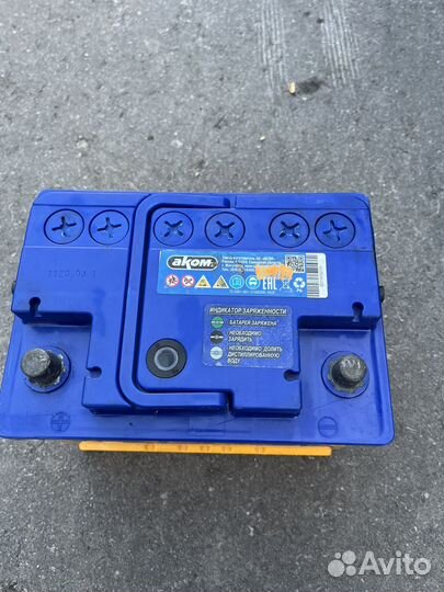 Аккумулятор бу Аком 60