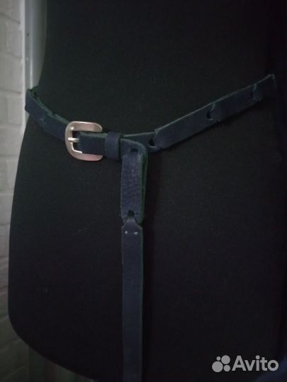 Ремень женский, натуральная кожа, Италия