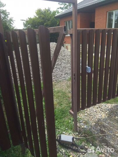 Навесы ворота забора