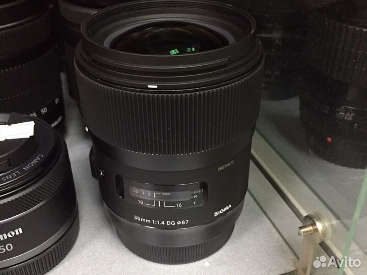 Новый Sigma AF 35/1.4 DG ART HSM