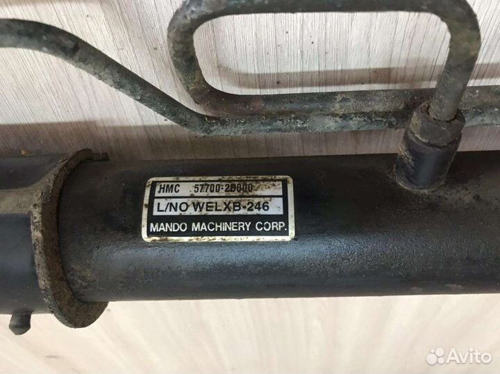 Рулевая рейка hyundai elantra 3