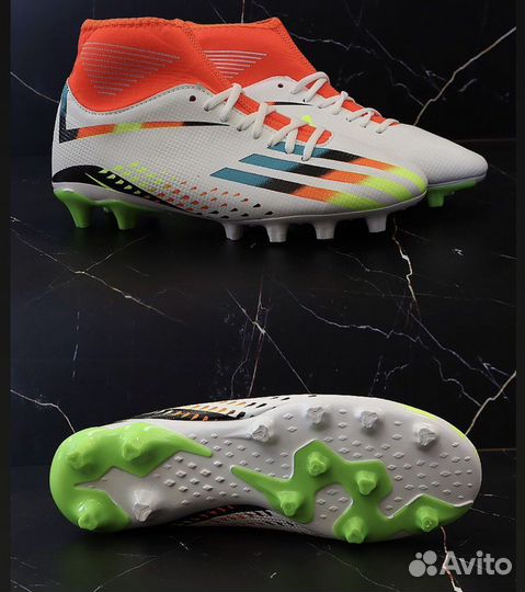 Футбольные бутсы с носком Adidas