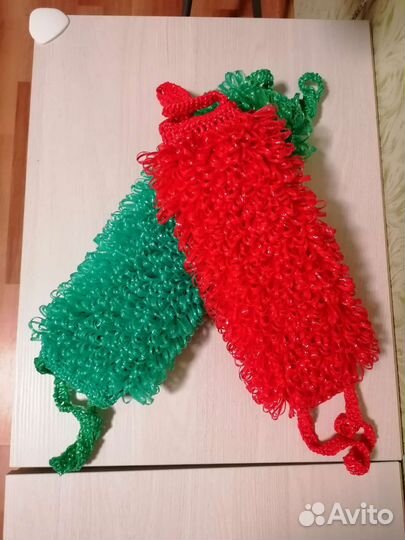 Мочалка ручной работы (вязки)