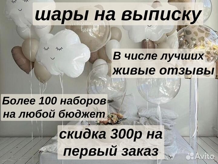 Воздушные Шары на Выписку, Гелиевые шары и шарики